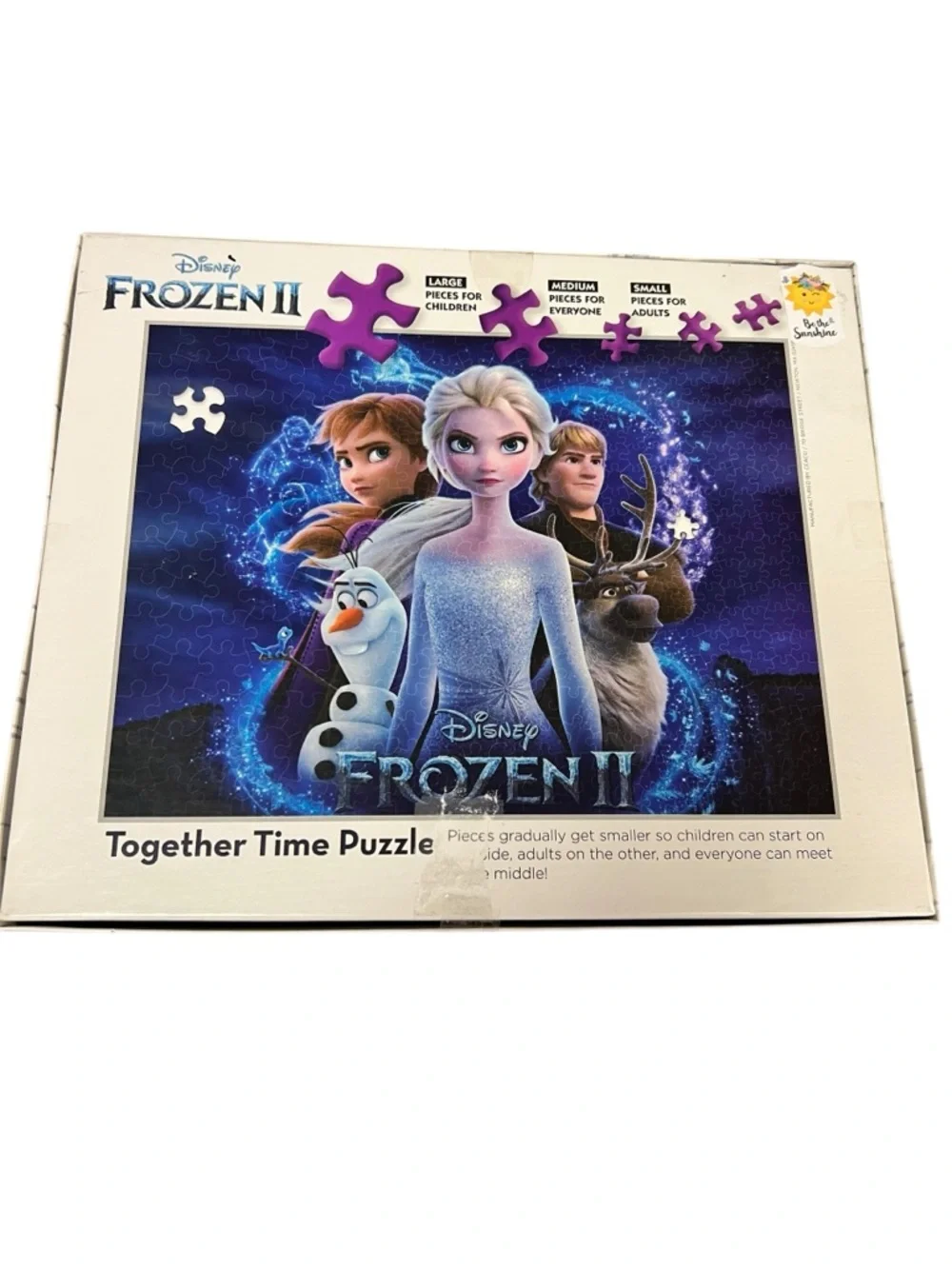 Disney Frozen II 400 Piece Together Time Puzzle  with Frozen II Characters